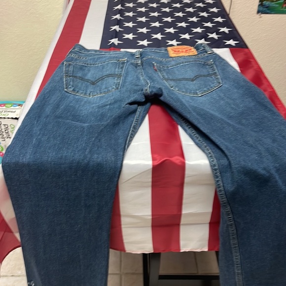 Levi’s Strauss 527 mens 34/32 medium  Indigo - Picture 3 of 4